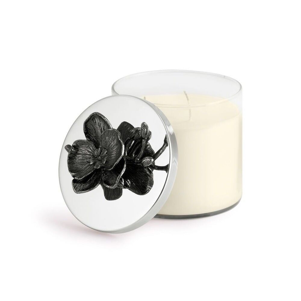 New Michael Aram Black Orchid Candle Original 13 oz 5" x 3”